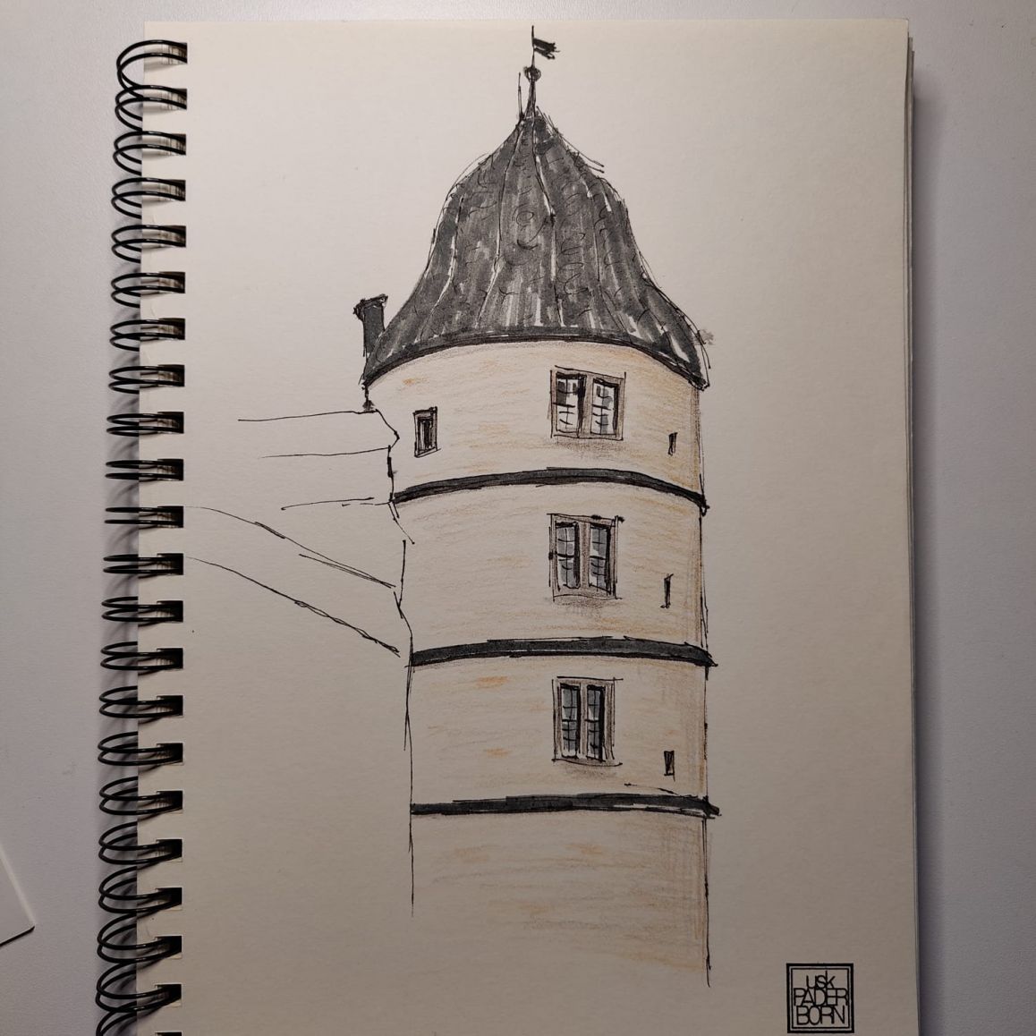 Urban Sketchers Paderborn_ Tom